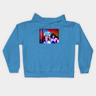 Blue moon advert Kids Hoodie